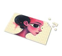 Puzzle Board A Surreal Portrait With Vibrant Colors And Abstract Elements Picture Puzzle Puzzles 500 Pieces 1500 Piece Puzzle(300PCS)