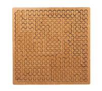 Puzzle Board Jigsaw - Fine Motor woodn toys, Challenging Brain Puzzle, Interactive Learning Game Design | Adult Educational Game with Cognitive Skills Development Family Entertainment Leisure Activity