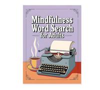 Puzzle Book for Adults Word Search Rule - 400+ Thematic Word Find Games, Mindfulness Brain Training, Large Print Activity Collection, Fun Stress Reluzles, Positive Thinking Chal