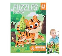 Puzzle Book, Magnetic Travel Puzzle, Kids Learning Game, Educational And Engaging Design, Interactive And Fun To Play, 28.5x21.5x1cm, Ideal For Boys And Girls