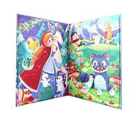 Puzzle Book, Magnetic Travel Puzzle, Kids Learning Game, Educational And Engaging Design, Interactive And Fun To Play, 28.5x21.5x1cm, Ideal For Boys And Girls