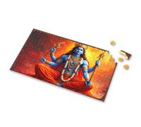 Puzzle Books For Adults Blue Deity With Tridents: A Mystical Portrait Picture Puzzle Spot It Game For Kids Puzzles For Kids Ages 4-6(300PCS)