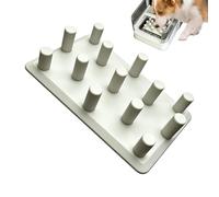 Puzzle Bowl Insert - Tray, Slow Eating Aid with Suction Lock Design, Flexible Material, Feeding Control, Diet Helper for Promoting Healthier Eating Habits and Mental Stimulation Mealtime