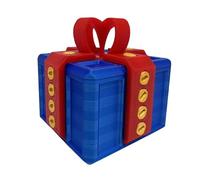 Puzzle Box - 3D Printed Prank Toy, Hilarious Trick Gift with Screw Lock Design, Hiding Cash or Small Surprises, Fun and Frustrating, Best Humor Gift Idea, Puzzle Toy for Halloween Party