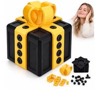 Puzzle Box for Adults, 8cm 3D Annoying Gift Trap, Money Maze Puzzle Box, Reusable Money Puzzle Gift Box