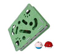 Puzzle Box Puller | Maze Toy for Silent, with 2 Rattle Balls Puzzle Felt Box Enrichment - for Kittens Dogs Size Small Medium Large Play Enrichment Protection