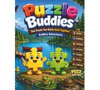 Puzzle Buddies™: Lake Adventure - Puzz Edition: A Two-Book Puzzle Adventure Where Buddies Colour, Solve & Explore Together | Cooperative Activity Book ... 4-8 (The Puzzle Buddies Adventure Series)