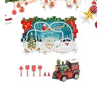 Puzzle Car Track Set - Christmas Educational Toys,Puzzle Race Train Toy | for Children Christmas Birthday Holiday Family Activity Party Favor Kindergarten Preschool School Daycare Centers
