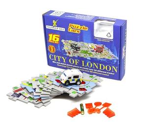 Puzzle Cars Police Jigsaw Puzzle, Educational Kids Toy Durable Pieces 3+