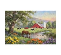 Puzzle Collector Spring Wild Life 1000 Piece Jigsaw Puzzle for Adults, Colorful Nature Artwork, Relaxing Family Game, Fun Puzzle Gift for Women, Teens and Seniors, 30x20 in