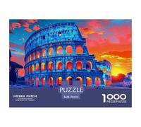 Puzzle Colosseum 1000 Pieces Puzzles for Adults Puzzle Games Landscape Theme Decoration Puzzle Ladies' Gifts for Kids And Adults 70x50cm/1000pcs