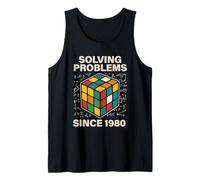 Puzzle Cube Speed Cubing Mens Tank Top