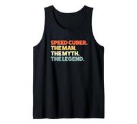 Puzzle Cube Speed Cubing Tank Top