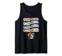 Puzzle Cube Speed Cubing Tank Top