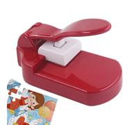 Puzzle Cutter Machine - 20.6x10.6x12.4cm | DIY Jigsaw Puzzle Making Tool With 10 Papers | Picture Photo Cutter Arts And Crafts Machine For Creating Custom Jigsaw ĺe Photo