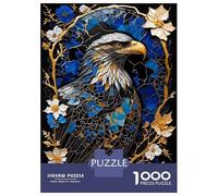 Puzzle De 1000 Pièces Pour Adolescents Abstract Eagle Kintsugi Puzzle Pour Adultes Jeux Relaxants Assemblage De Motifs Cadeaux D'anniversaire Et Cadeaux Uniques 70x50cm/1000pcs