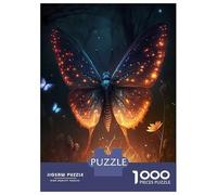 Puzzle De 1000 Pièces Pour Adolescents Butterfly Lovable Puzzles Pour Adultes - Jeu Manuel - Décoration Intérieure - Cadeaux Uniques Pour Anniversaire Et Noël 52x38cm/1000pcs