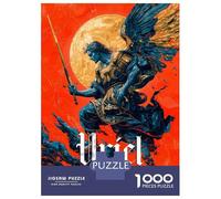 Puzzle De 1000 Pièces Pour Adolescents Uriel The Archangel Puzzle Adulte Jeu Manuel D'assemblage De Motifs Idéal Comme Cadeau 70x50cm/1000pcs