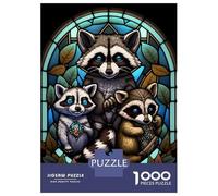 Puzzle De 1000 Pièces Pour Adolescents Wonder Raccoon Puzzle Adulte Jeu Manuel D'assemblage De Motifs Idéal Comme Cadeau 70x50cm/1000pcs