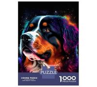 Puzzle De 1000 Pièces Pour Adultes Bernese Mountain Galaxy Puzzles Pour Adolescents Jeu Manuel Défi Difficile Cadeau D'anniversaire, Cadeaux, 52x38cm/1000pcs