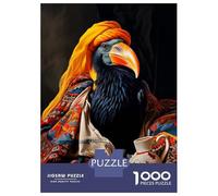 Puzzle De 1000 Pièces Pour Adultes Oriental Toucan Puzzles Pour Adultes - Jouets Anti-stress - Découpe De Précision - Activités Ludiques À La Maison 52x38cm/1000pcs