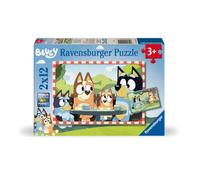 Puzzle Dla Dzieci 2D Bluey 2X12El Ravensburger Puzzle Top