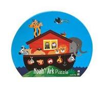 Puzzle dla dzieci w ozdobnym pudełku Arka Noego (36 el.) - Barbo Toys
