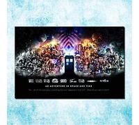Puzzle Doctor Who Cardboard Puzzle 100 Pieces Fun Toy for Adults Home Decoration TV Series "Starry Night" 45.5x35.5CM