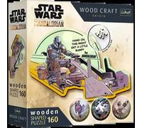 Puzzle drewniane 160 elementów. The Mandalorian - Zjednoczenie - Trefl