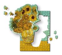 Puzzle drewniane 200 el. Słoneczniki [PUZZLE]