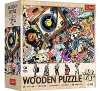Puzzle drewniane 500 elementów. Świat muzyki - Trefl