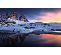Puzzle Escape Room 2000 Pieces, Natural Beauty, Snow, Norway 70x100CM