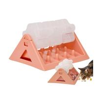 Puzzle Feeder for Dogs Rotating Flower Adjustable Fun Food Toys | Interactive Fun Slow Feeder Rotating Flower Puzzle for Small Cats, Medium Dogs, Puppy