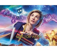 Puzzle for Adults 100 Pieces Doctor Who Movie Puzzles for Kids Educational Toys Brain Game Gift Teenager DIY Home Entertainment Toys 45.5x35.5CM