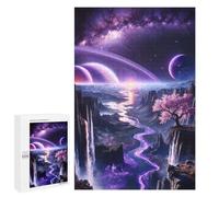 Puzzle for Adults 1000 PCS Amethyst River Canyon Adult Jigsaw Puzzle Family Game Home Decoration Unique Gifts for Birthday And Christmas 1000 PCS