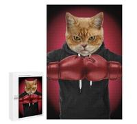 Puzzle for Adults 1000 PCS Boxer Cat Puzzle for Adults Anti-Stress Toys Home Decoration Unique Gifts for Birthday And Christmas 1000 PCS