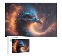 Puzzle for Adults 1000 PCS Enchanted Feathered Beast Puzzle for Adults Brain Teaser Game Difficult Challenge for Is Ideal As A Gift 1000 PCS
