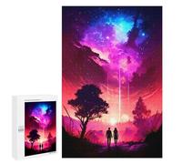 Puzzle for Adults 1000 PCS Nebula Lake Discovery Puzzle for Adults Anti-Stress Toys Home Decoration Unique Gifts for Birthday And Christmas 1000 PCS