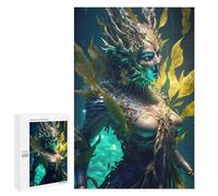 Puzzle for Adults 1000 PCS Oceanic Goddess of The Deep Puzzle for Adults Brain Teaser Game Difficult Challenge for Is Ideal As A Gift 1000 PCS