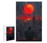 Puzzle for Adults 1000 PCS Urban Sunset Puzzle for Adults Anti-Stress Toys Home Decoration Unique Gifts for Birthday And Christmas 1000 PCS