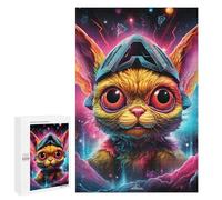 Puzzle for Adults 1000 PCS Vibrant Cosmic Creature Puzzle for Adults Brain Teaser Game Difficult Challenge for Is Ideal As A Gift 1000 PCS