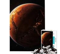 Puzzle for Adults 1000 Pieces A Martian Landscape Calming Decorative Toy Fine Craft Seamless Fitting Lovely Gifts for Hobbyists (Size 38x52cm)