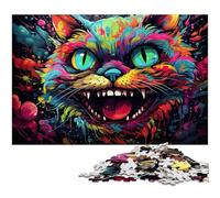 Puzzle for Adults 1000 Pieces Alice Cat Jigsaw Every Piece Is Unique - Challenging Family Fun Game 1000pcs(75x50cm)