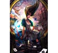 Puzzle for Adults, 1000 Pieces, Alice in Wonderland Puzzle for Children, Educational Toy, Thinking Game, Gift for Teenagers, DIY Home Entertainment Toy 70x50CM