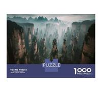 Puzzle for Adults 1000 Pieces Amazing Karst Mountains in China Puzzles for Adults Hands-on Game Difficult Hard Unique Gifts for Birthday And Christmas 70x50cm/1000pcs