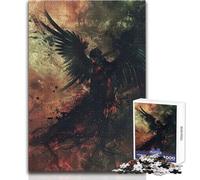 Puzzle for Adults 1000 Pieces Angels Ethereal Descent Educational Game But Fun And Humorous Anti-Stress Toys Size 50x75cm