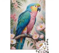 Puzzle for Adults 1000 Pieces Animal Art Parrot Jigsaw Puzzles for Adults Jigsaw Puzzle for Teens Puzzle Game Toy Gift 1000pcs (75x50cm)