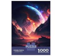 Puzzle for Adults 1000 Pieces Anime Stellar Landscape Adult Jigsaw Puzzle Hands-on Game Precision Cutting for Is Ideal As A Gift 38x26cm/1000pcs