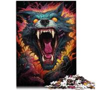 Puzzle for Adults 1000 Pieces apocalyptic monsters Family Fun Jigsaws 26x38cm Challenging Game and Family Play for teenager Age 14+