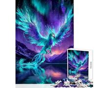 Puzzle for Adults 1000 Pieces Aurora Seraphim Phoenix Home Decoration Toys Birthday Gift Practical Game Parent-child Interaction size 38x26cm